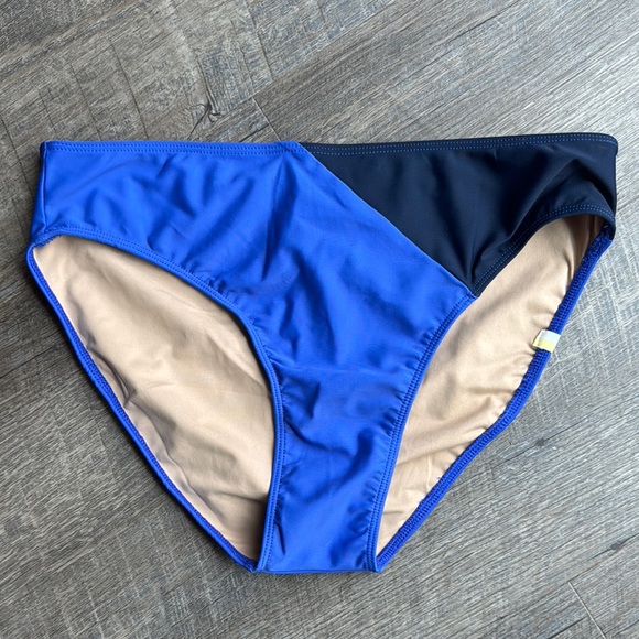 Summersalt Blue & Navy Asymmetrical Bikini - Picture 3 of 6